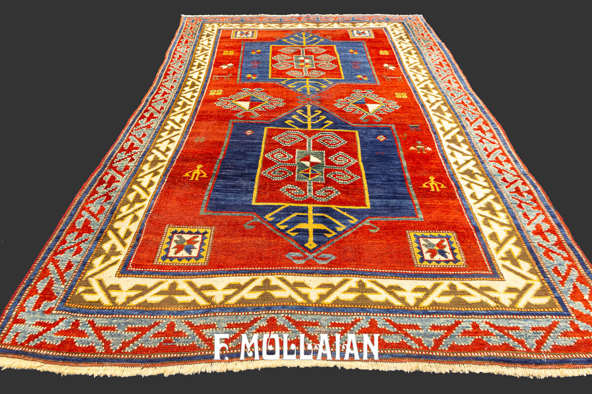 Tappeto Kazak Disegno Tribale n°:590892